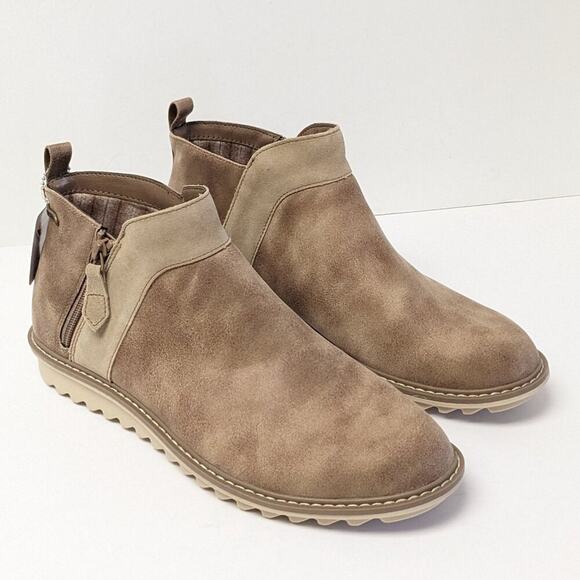 Skechers Arch Ft Mojave Ankle Boots, Mushroom, Women's 11 - Picture 1 of 7